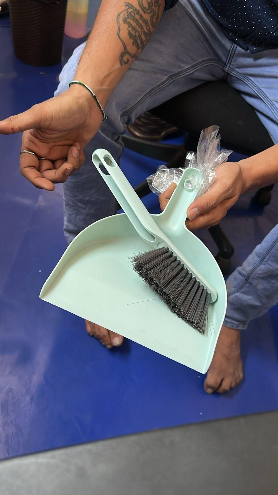 Mini Dustpan and Brush Set