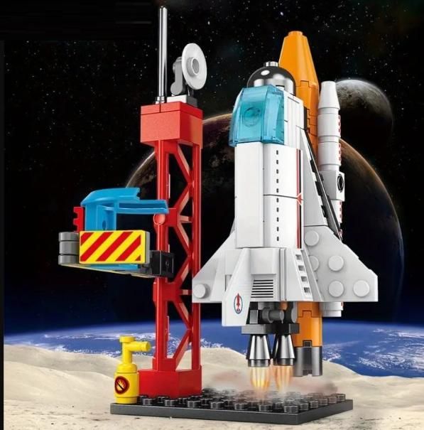 DIY 8 in 1 Spacecraft Building Blocks for Kids