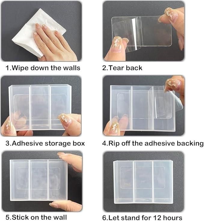 Wall Mounted Storage Box Pack of 2